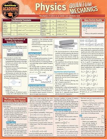 physics quantum mechanics new edition brett kraabel 1423242645, 978-1423242642