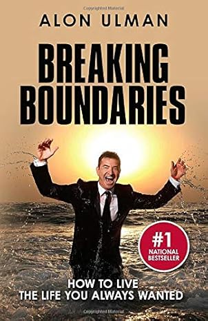 breaking boundaries 1st edition alon ulman 1692266586, 978-1692266585