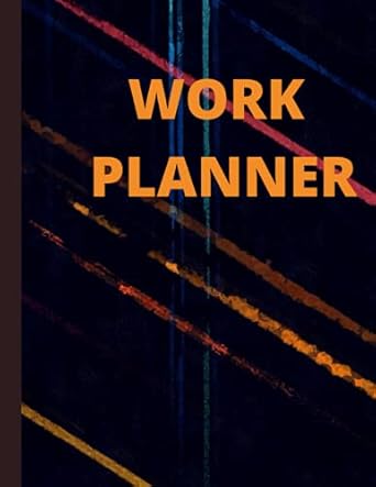 work planner 1st edition armandic design b09917wsbk, 979-8531760326