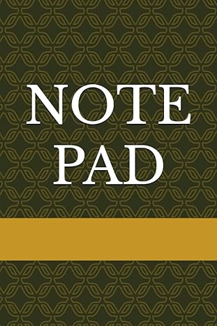 note pad 1st edition joseph atiba b0c9sf8kbv