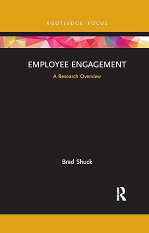 employee engagement 1st edition brad shuck 1032177403, 978-1032177403