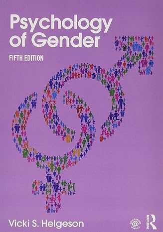 psychology of gender 5th edition vicki s. helgeson 1138186872, 978-1138186873