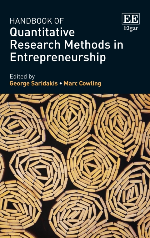 handbook of quantitative research methods in entrepreneurship 1st edition george  saridakis, marc  cowling,