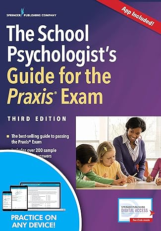 the school psychologist s guide for the praxis exam 3rd edition peter thompson phd 0826135129, 978-0826135124