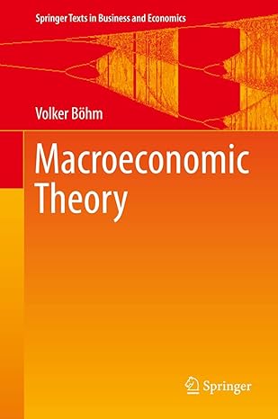 macroeconomic theory 1st edition volker bohm 3319601482, 978-3319601489