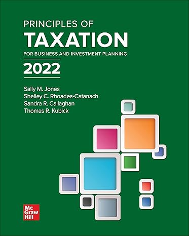 principles of taxation for business and investment planning 25th edition sally m jones ,shelley c rhoades