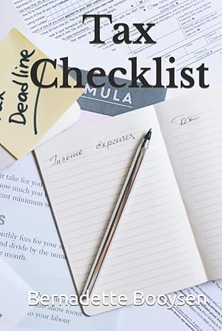 tax checklist 1st edition bernadette booysen b0bdw9vn5h