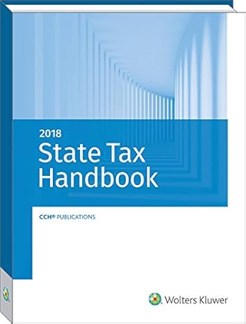 state tax handbook 1st edition cch tax law editors 0808047310, 978-0808047315