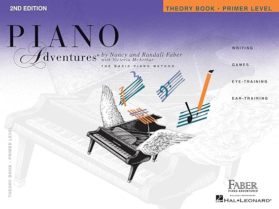 piano adventures theory book primer level 2nd edition nancy faber ,randall faber 1616770767, 978-1616770761