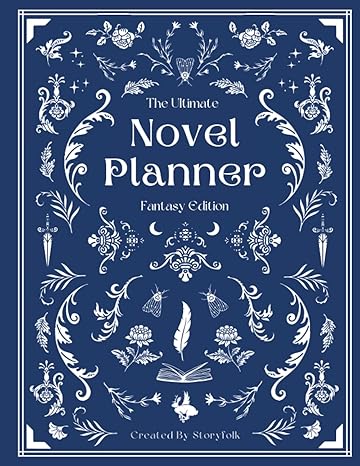 the ultimate fantasy novel planner by storyfolk dark aesthetic plotting character and villain profiles world