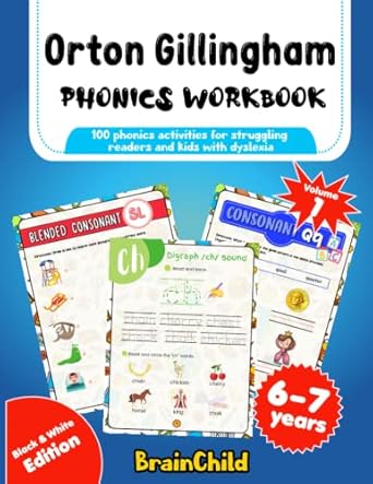 orton gillingham phonics workbook 100 phonics activities for struggling readers and kids with dyslexia volume