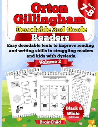 orton gillingham decodable 2nd grade readers easy decodable texts to improve reading and writing skills in