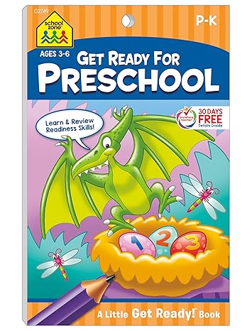 school zone get ready for preschool workbook ages 3 to 6 letters numbers colors counting rhyming patterns