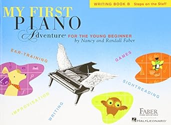 my first piano adventure writing book b 1st edition nancy faber, randall faber 1616776226, 978-1616776220