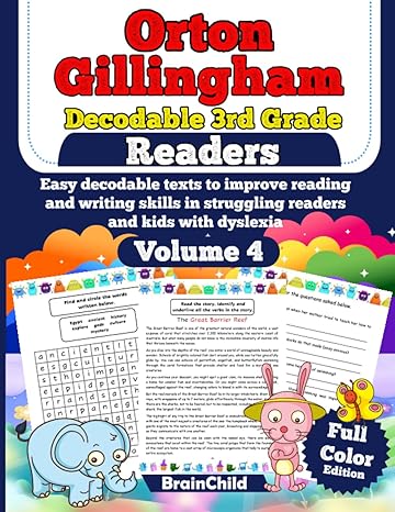 orton gillingham decodable 3rd grade readers easy decodable texts to improve reading and writing skills in