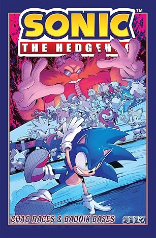 sonic the hedgehog vol 9 chao races and badnik bases  evan stanley, adam bryce thomas 1684057620,