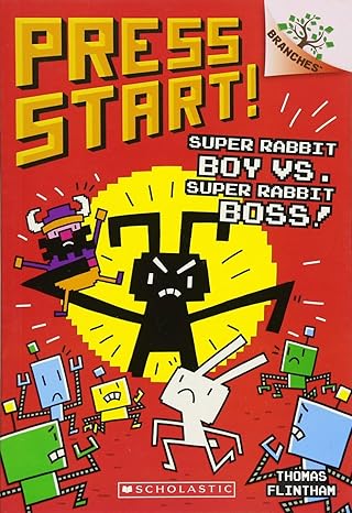 super rabbit boy vs super rabbit boss a branches book volume 4  thomas flintham 1338034758, 978-1338034752