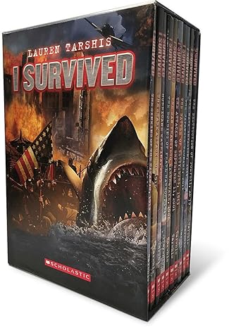 i survived ten thrilling books  lauren tarshis 1338565850, 978-1338565850