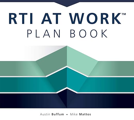 rti at worktm plan book  austin buffum, mike mattos 1949539512, 978-1949539516