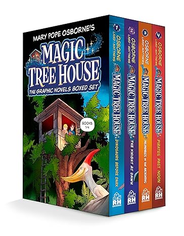 magic tree house graphic novel starter set  jenny laird, mary pope osborne, kelly matthews, nichole matthews