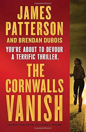 the cornwalls vanish  james patterson, brendan dubois 1538731576, 978-1538731574