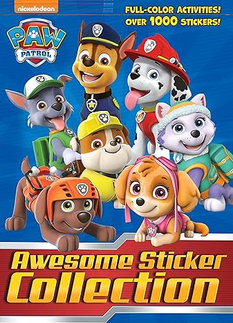 paw patrol awesome sticker collection  golden books 1524716820, 978-1524716820