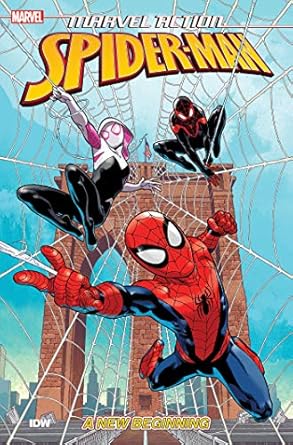 marvel action spider man a new beginning  delilah s. dawson, fico ossio 1684055148, 978-1684055142