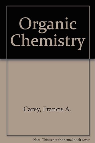 organic chemistry 5th edition francis a carey 0071151486, 978-0071151481