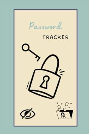 password tracker 1st edition art venturer b0bxzscxkp