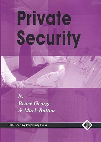 private security 2000 edition mark button ,bruce george 1899287701, 978-1899287703