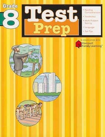 test prep grade 8 csm edition flash kids editors 1411404041, 978-1411404045