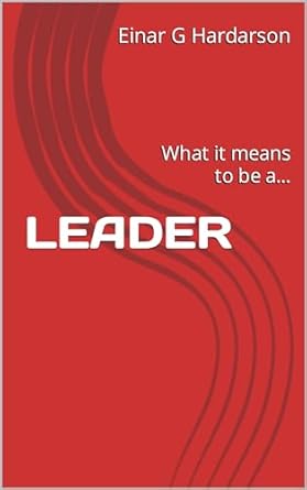 leader 1st edition einar g hardarson b0cn3g7qfg