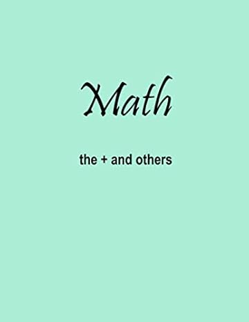 math 1st edition john h zander 1687869839, 978-1687869838