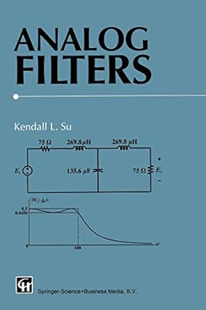 analog filters 1996 edition k.l. su 1461358515, 978-1461358510