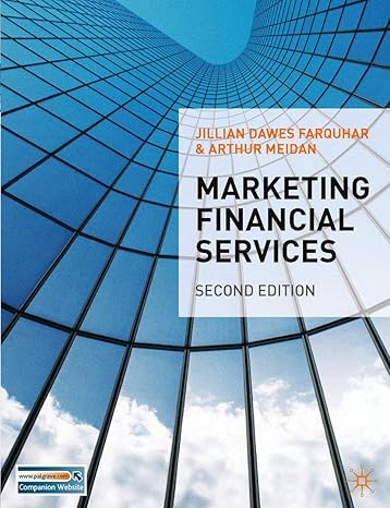 marketing financial services 2nd edition jillian farquhar ,arthur meidan 0230201180, 978-0230201187