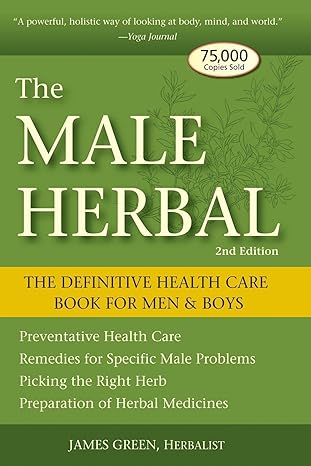 the male herbal the definitive health care book for men and boys  james green 1580911757, 978-1580911757