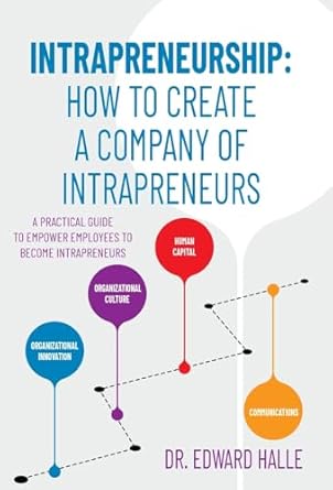 intrapreneurship how to create a company of intrapreneurs 1st edition dr edward halle b0d997gkft,