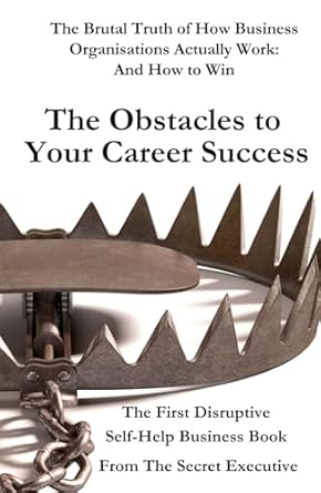 the obstacles to your career success the brutal truth of how business organisations actually work and how to