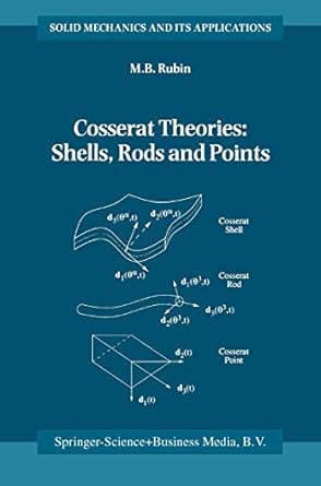 cosserat theories shells rods and points 2000th edition m b rubin 0792364899, 978-0792364894