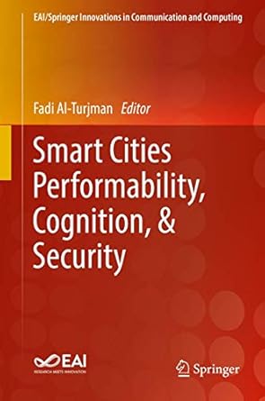 smart cities performability cognition and security 1st edition fadi al turjman 3030147177, 978-3030147174