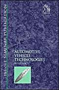 automotive vehicle technologies 1st edition pep 1860581129, 978-1860581120