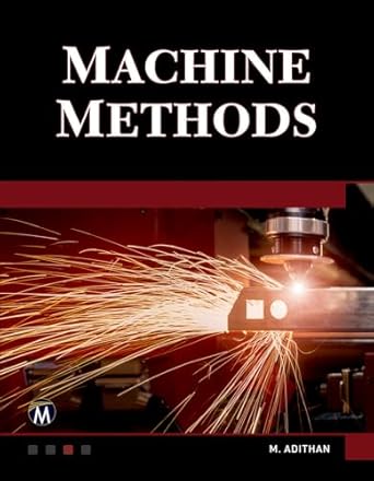 machine methods a self teaching introduction 1st edition m adithan 1683921321, 978-1683921325