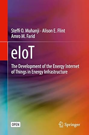 eiot the development of the energy internet of things in energy infrastructure 1st edition steffi o muhanji