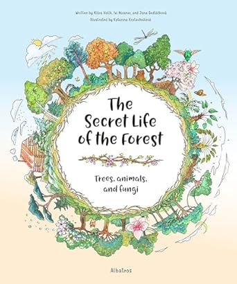 the secret life of the forest trees animals and fungi 1st edition jana sedlackova ,ivi niesner ,klara holik