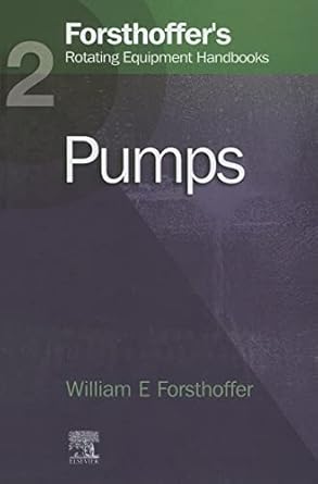 2 forsthoffers rotating equipment handbooks pumps 1st edition william e forsthoffer 1856174689, 978-1856174688