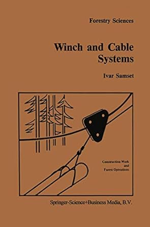 winch and cable systems 1st edition ivar samset 9024732050, 978-9024732050