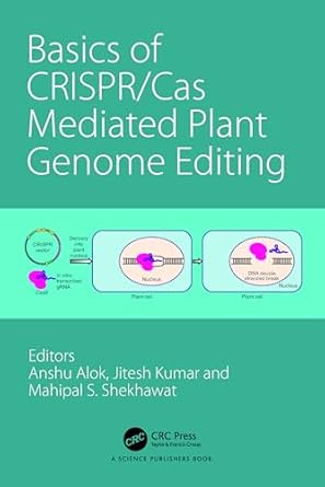 basics of crispr/cas mediated plant genome editing 1st edition anshu alok ,jitesh kumar ,mahipal shekhawat