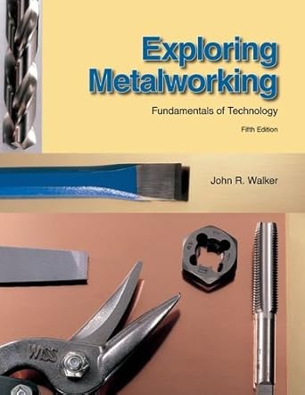 exploring metalworking 5th edition john r walker 1590708687, 978-1590708682