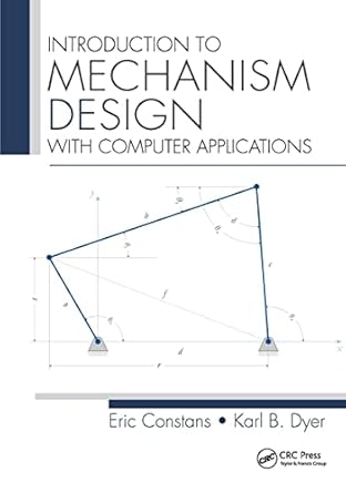 introduction to mechanism design with computer applications 1st edition eric constans ,karl b dyer