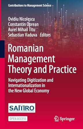 romanian management theory and practice navigating digitization and internationalization in the new global